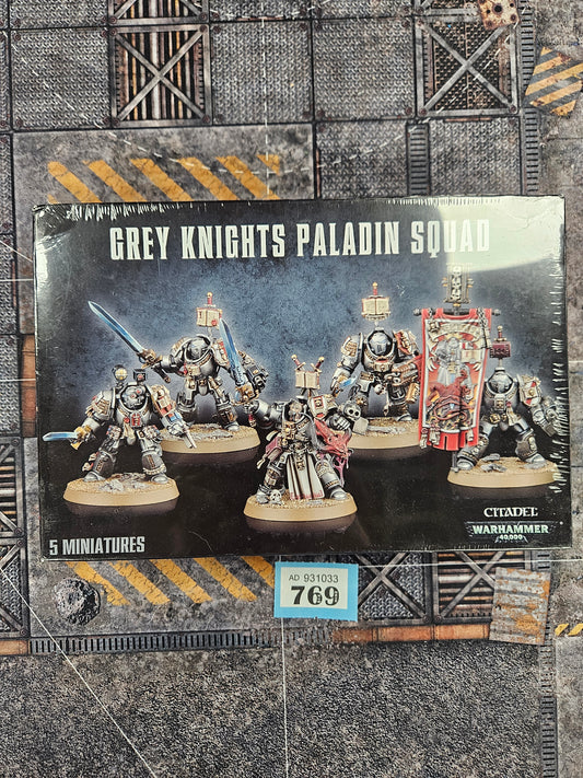 Terminator Paladin Squad BNIB #769 Grey Knights Space Marines Warhammer 40k