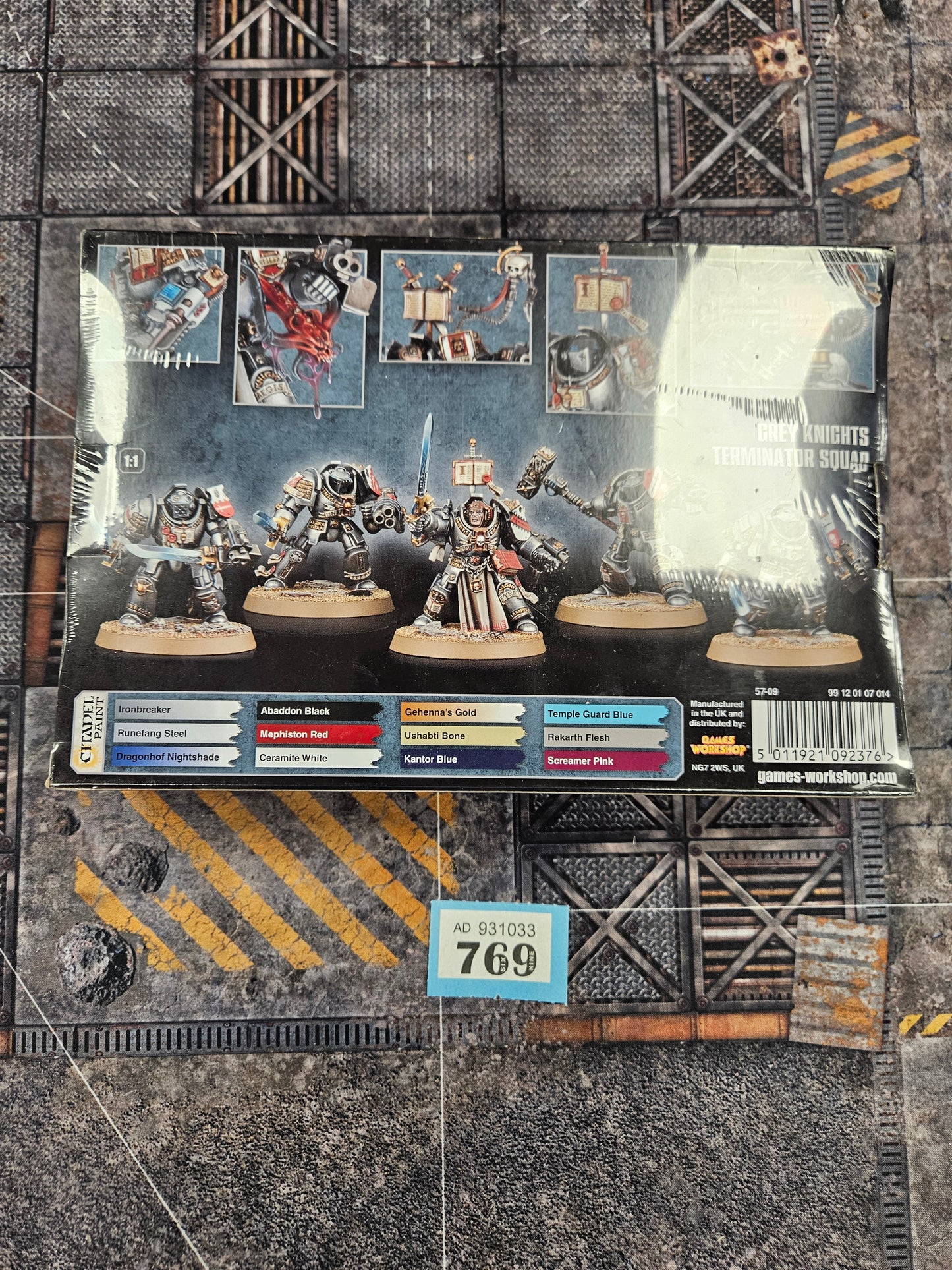 Terminator Paladin Squad BNIB #769 Grey Knights Space Marines Warhammer 40k