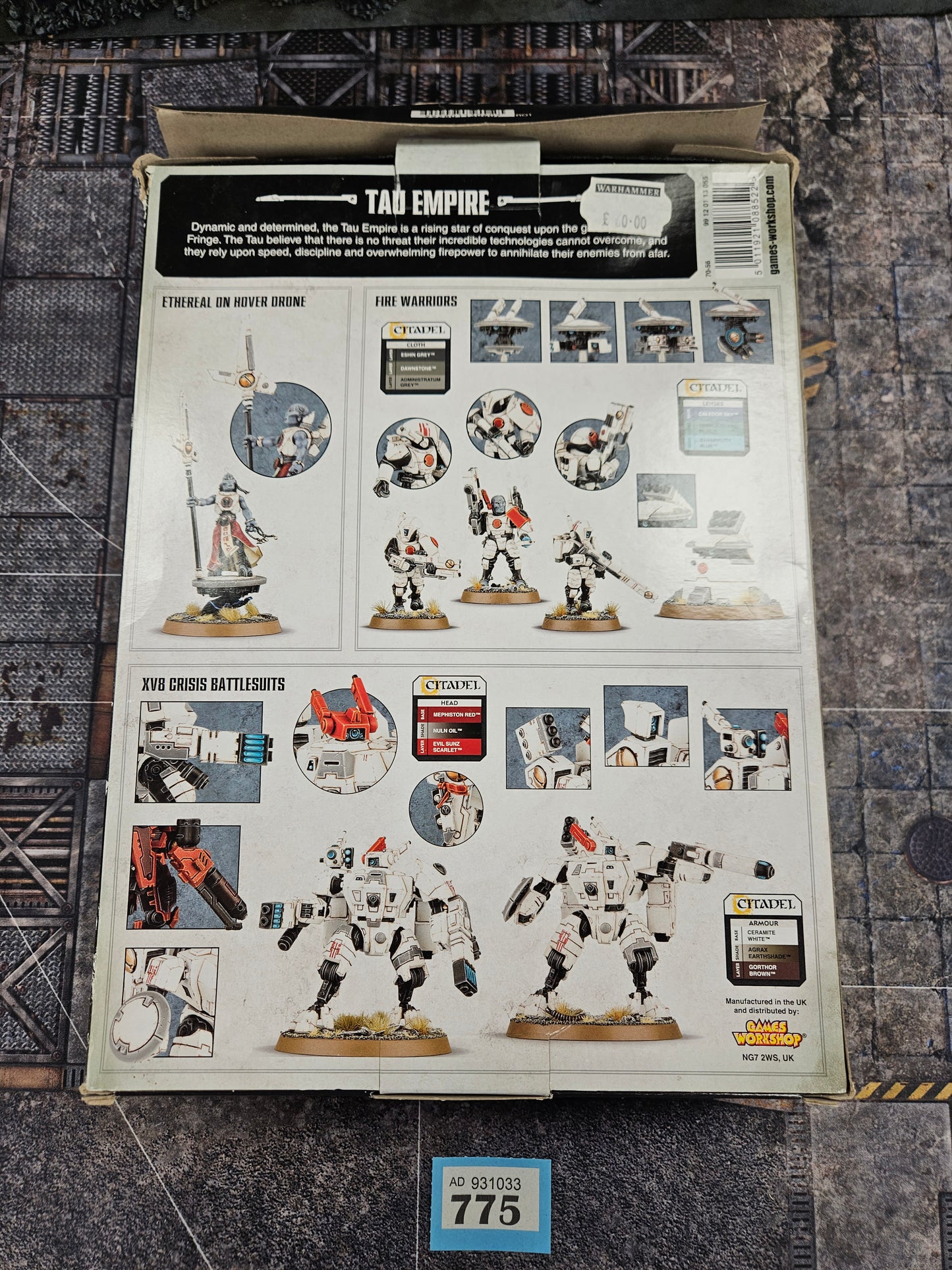 Start Collecting NOS #775 Tau T'au Empire Warhammer 40k