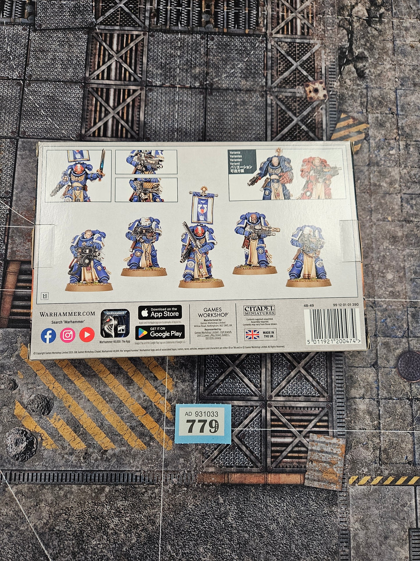 Sternguard Veterans Squad NOS #779 Space Marines Warhammer 40k