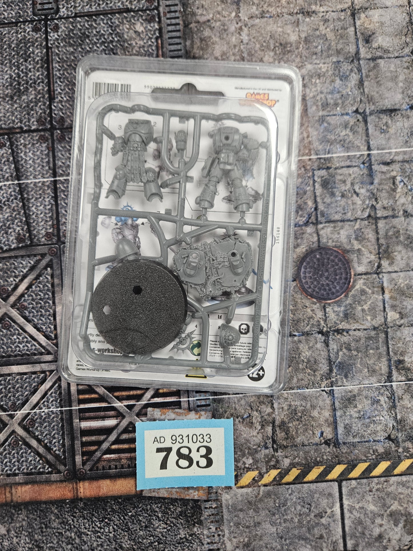 Lieutenant Amulius BNIB #783 Space Marines Warhammer 40k