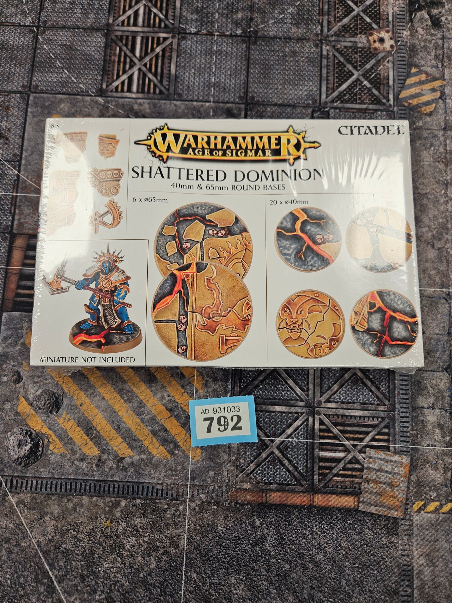 Shattered Dominion Bases BNIB #792 AOS Warhammer 40k