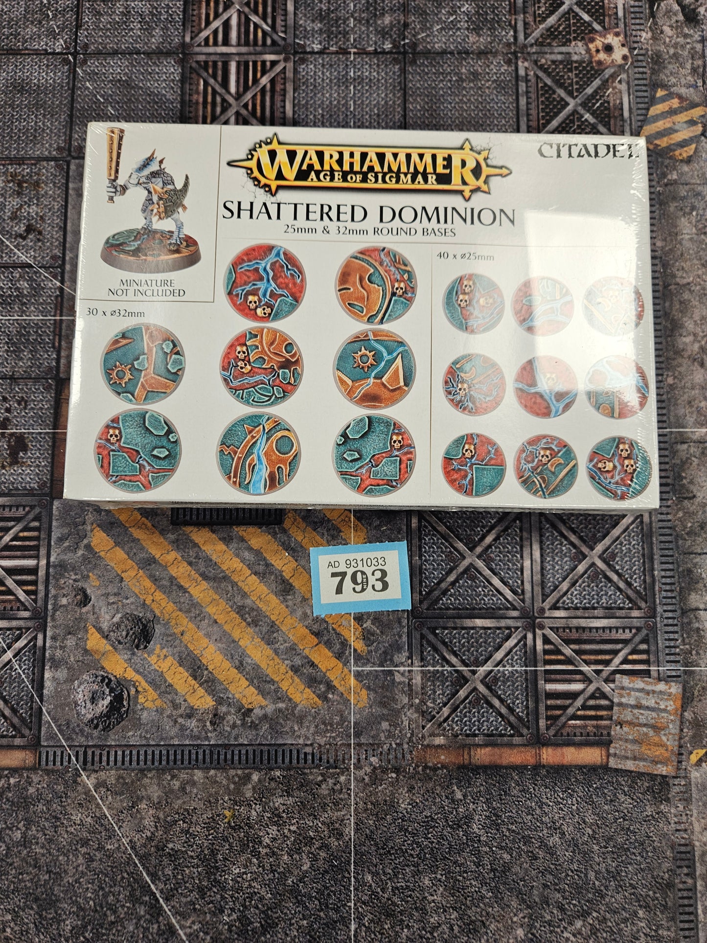 Shattered Dominion Bases BNIB #793 AOS Warhammer 40k