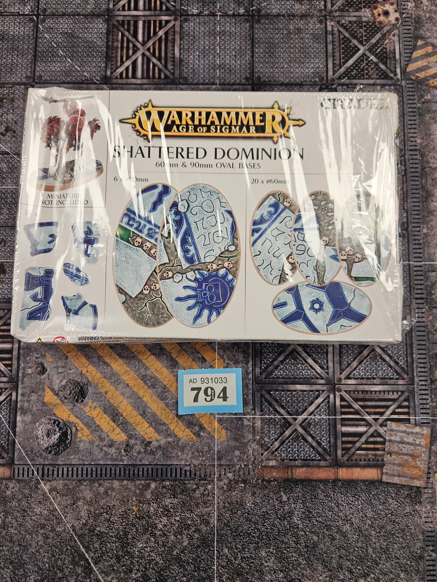 Shattered Dominion Bases BNIB #794 AOS Warhammer 40k