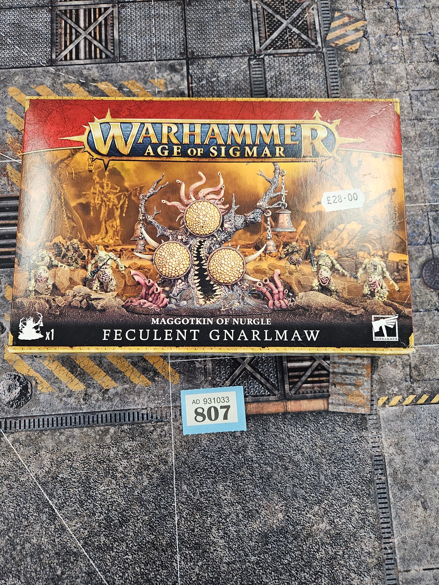 Feculent Gnarlmaw NOS #807 Maggotkin of Nurgle AOS Warhammer 40k