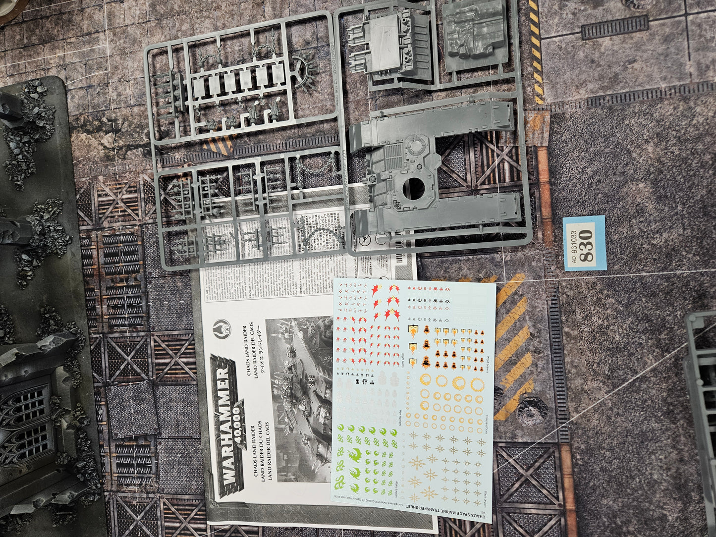 Chaos Land Raider #830 (Missing parts) Chaos Space Marines Warhammer 40k