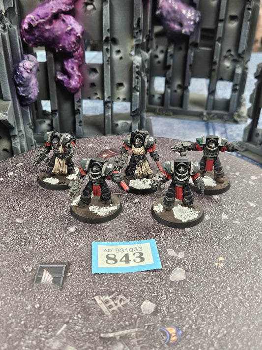 5x Cataphractii Terminator Squad #843 Legiones Astartes Space Marines Warhammer 40k  30k