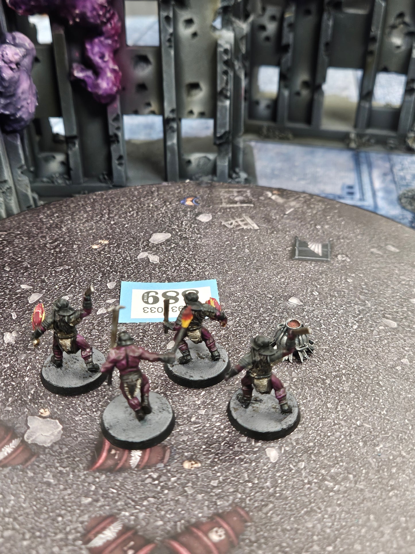 4x Uruk Hai Beserkers #889 MESBG LOTR Evil Warhammer 40k
