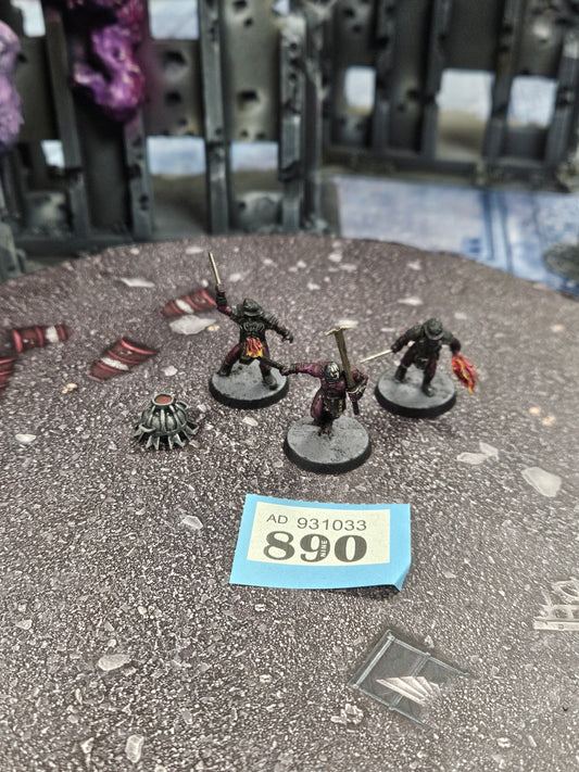 3x Uruk Hai Beserkers #890 MESBG LOTR Evil Warhammer 40k