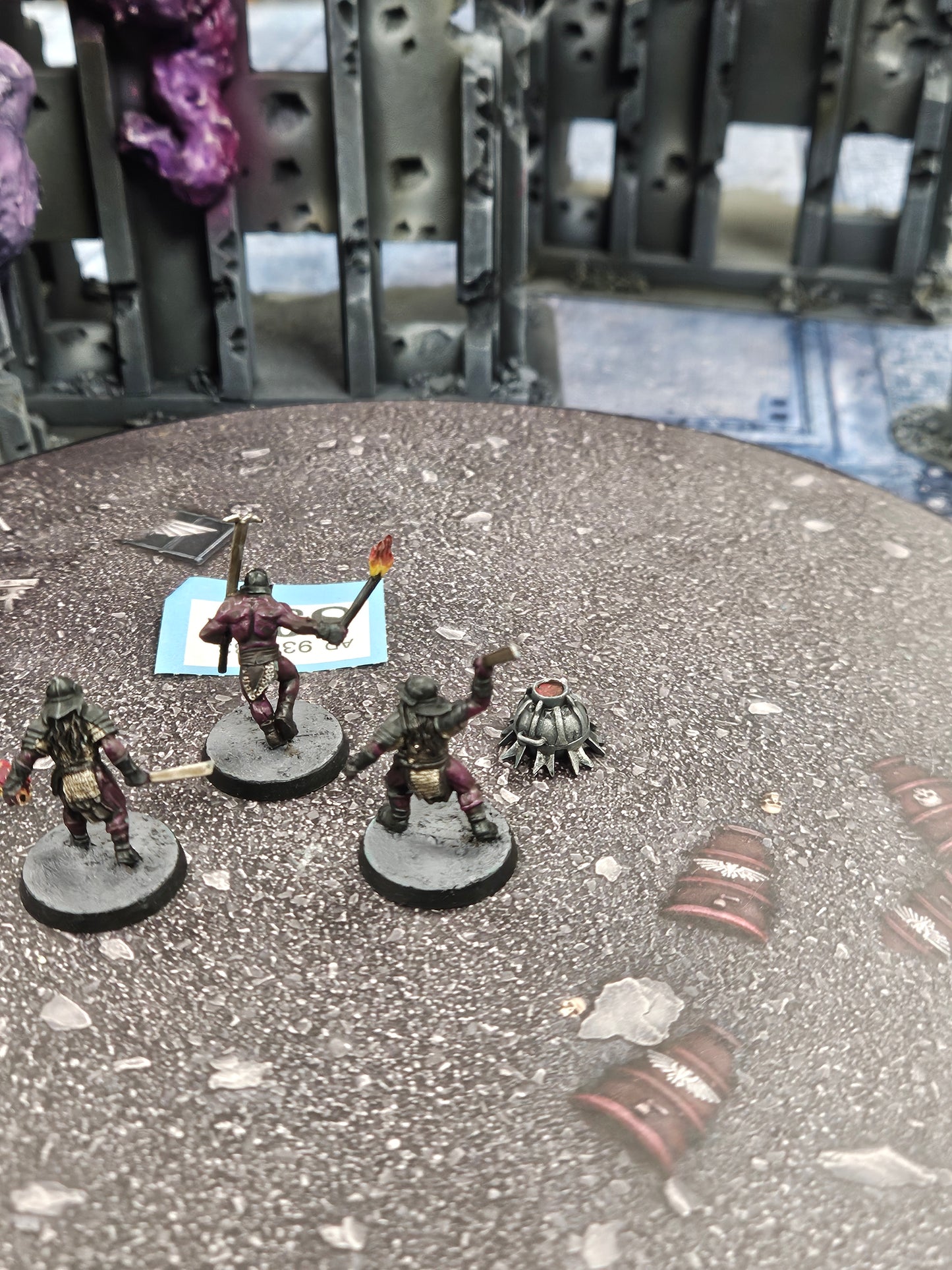 3x Uruk Hai Beserkers #890 MESBG LOTR Evil Warhammer 40k