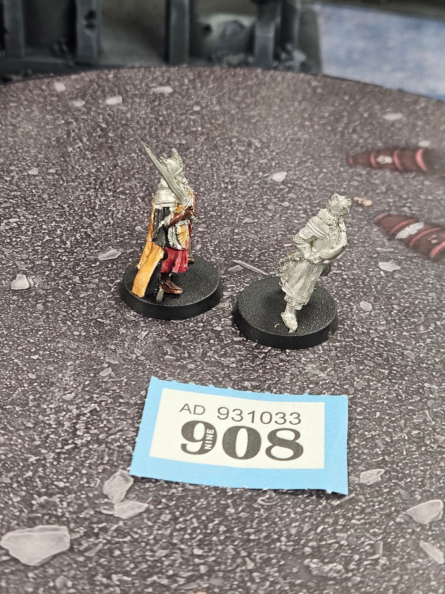 Elendil + Isildur #908 Good MESBG LOTR Warhammer 40k