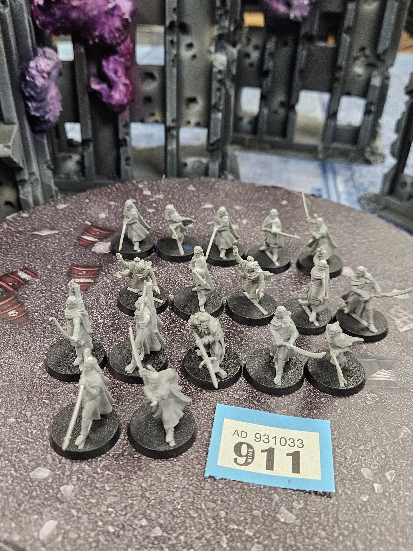 17x Lake Town Militia #911 Good MESBG Hobbit LOTR Warhammer 40k