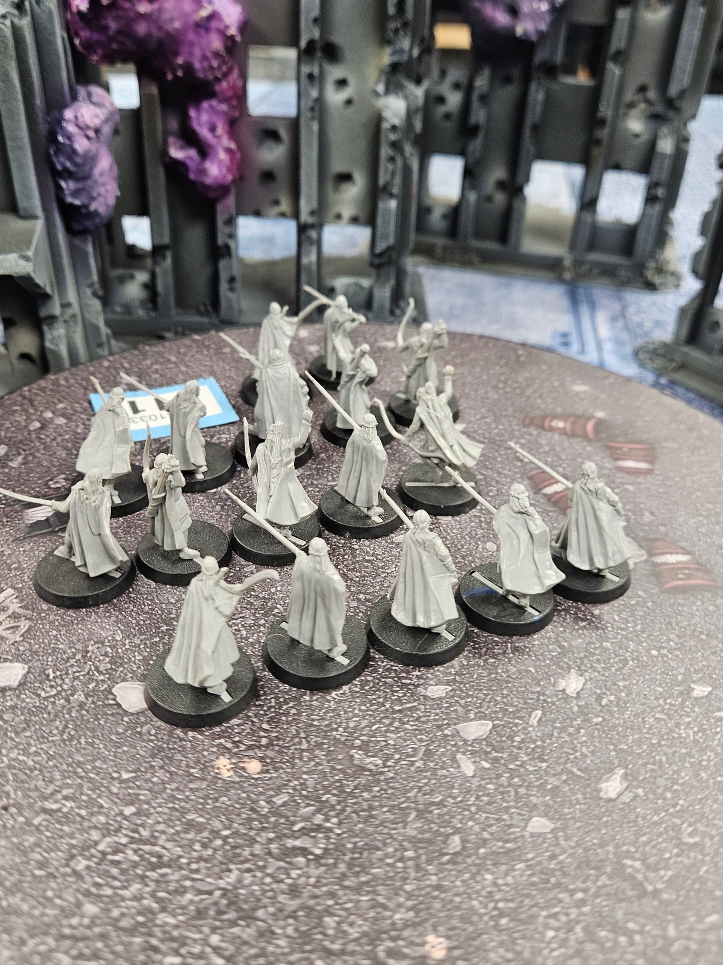 17x Lake Town Militia #911 Good MESBG Hobbit LOTR Warhammer 40k