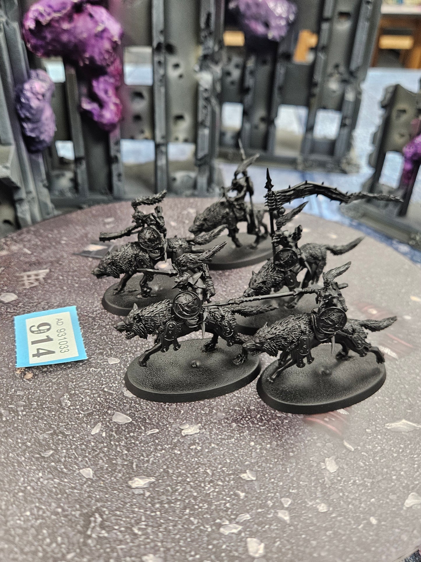 5x Warg Riders #914 MESBG LOTR Evil Warhammer 40k