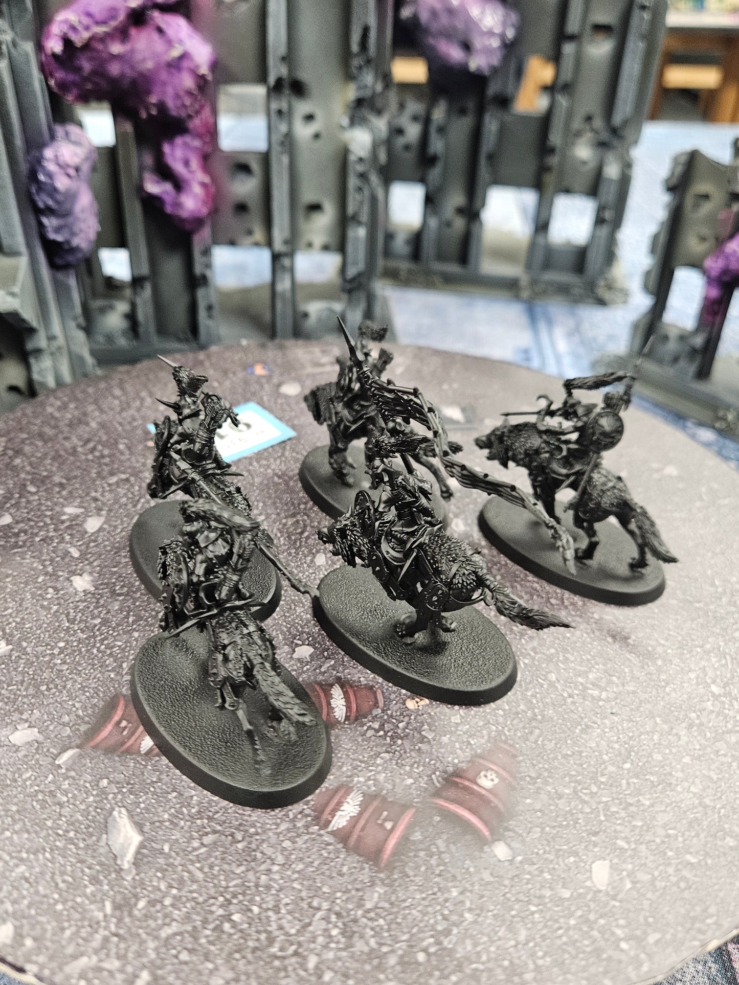 5x Warg Riders #914 MESBG LOTR Evil Warhammer 40k