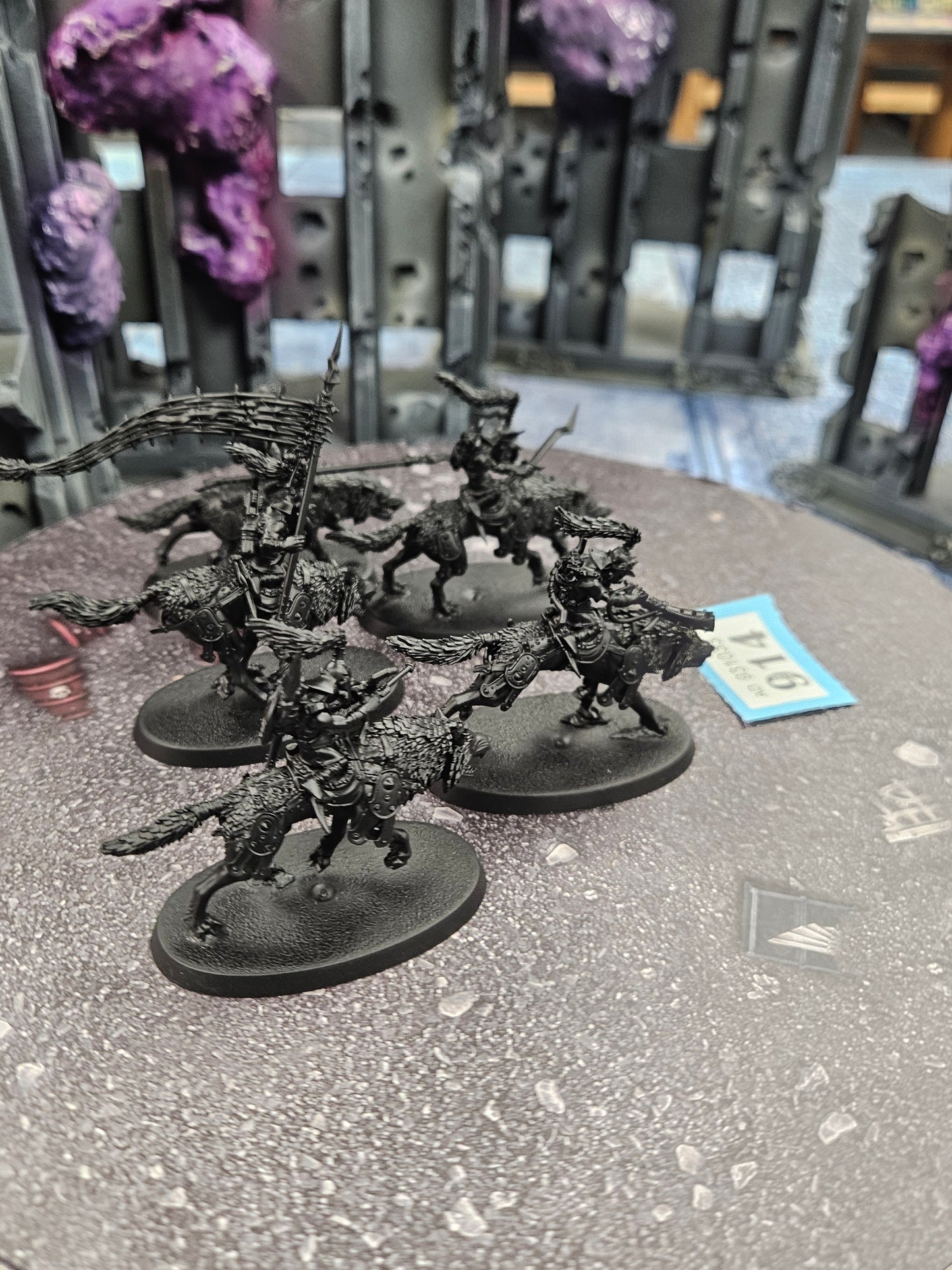 5x Warg Riders #914 MESBG LOTR Evil Warhammer 40k