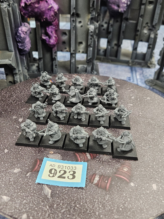 20x Dwarf Quarrelers #923 Dwarfen Mountain Holds Old World Fantasy Warhammer 40k