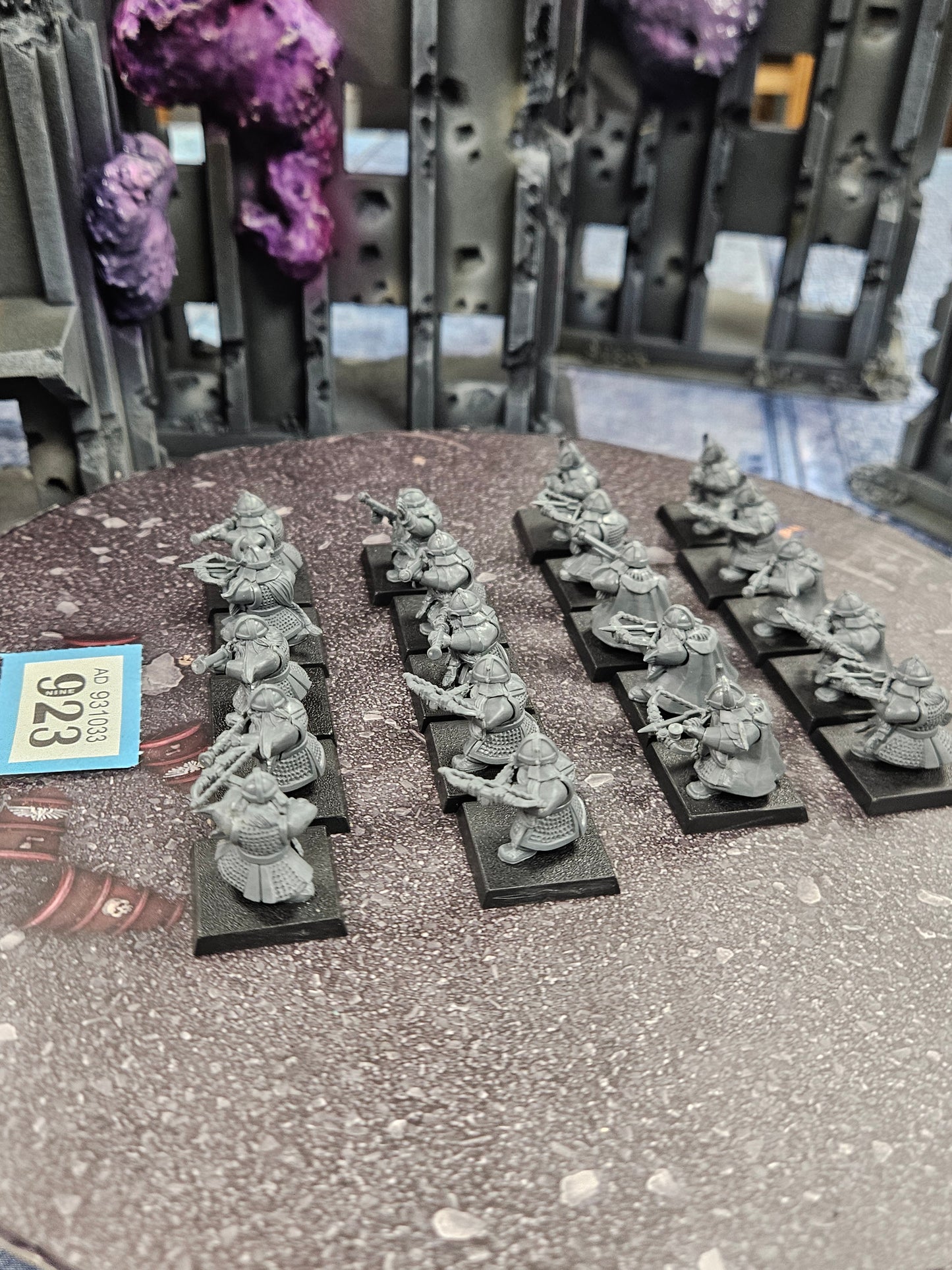 20x Dwarf Quarrelers #923 Dwarfen Mountain Holds Old World Fantasy Warhammer 40k