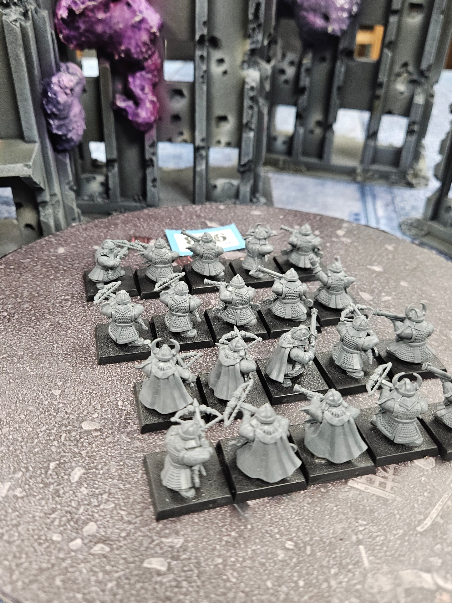 20x Dwarf Quarrelers #923 Dwarfen Mountain Holds Old World Fantasy Warhammer 40k