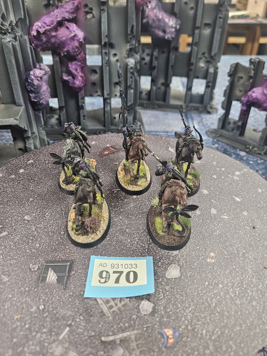 5x Wild Riders #970 Wood Elves Old World Fantasy Warhammer 40k