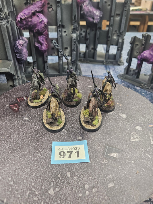 5x Wild Riders #971 Wood Elves Old World Fantasy Warhammer 40k