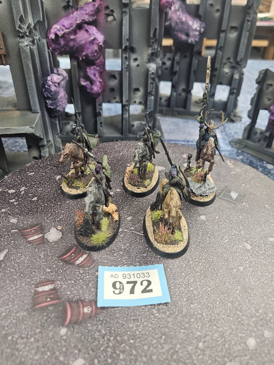 5x Wild Riders #972 Wood Elves Old World Fantasy Warhammer 40k