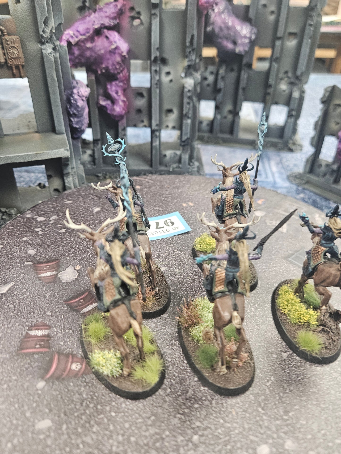 * 5x Wild Riders #974 Wood Elves Old World Fantasy Warhammer 40k