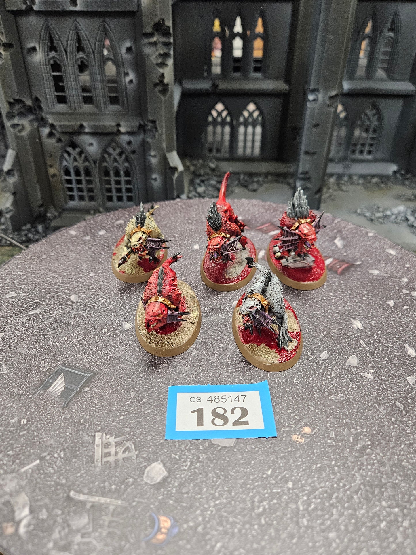 5x Flesh Hounds #182 Daemons of Khorne AOS Warhammer 40k