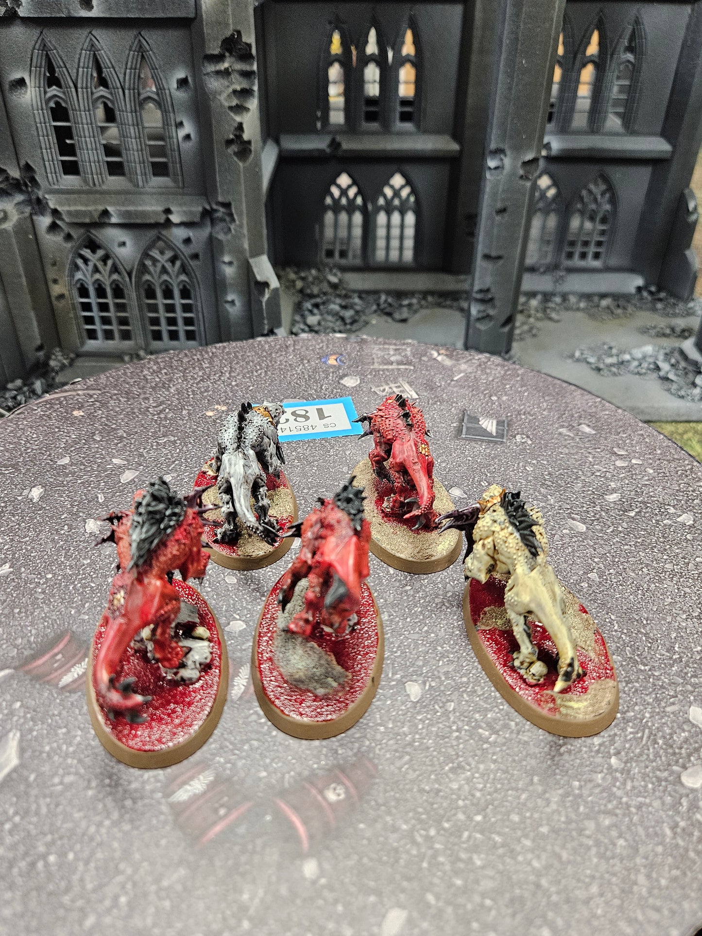 5x Flesh Hounds #182 Daemons of Khorne AOS Warhammer 40k