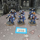 6x Primaris Terminator Squad #210 Very Nicely Painted Space Marines Warhammer 40k