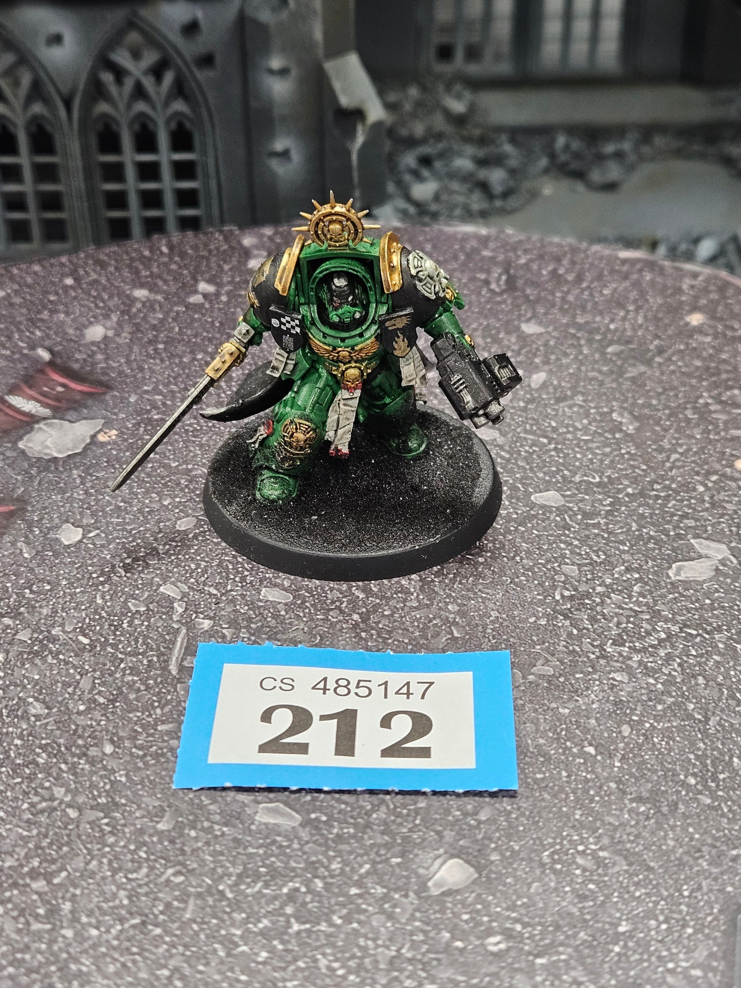 Primaris Captain in Terminator Armour #212 Space Marines Warhammer 40k