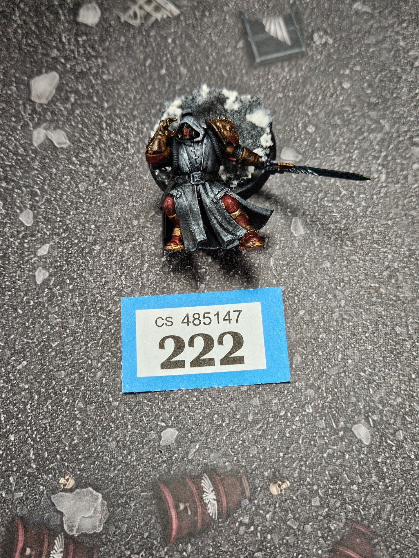 Primaris Librarian in Phobos Armour #222 Space Marines Warhammer 40k