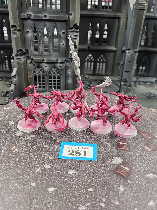 10x Pink Horrors #281 Disciples of Tzeentch AOS Warhammer 40k