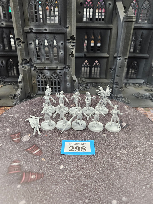 10x Daemonettes of Slaanesh #298 Hedonites of Slaanesh AOS Warhammer 40k