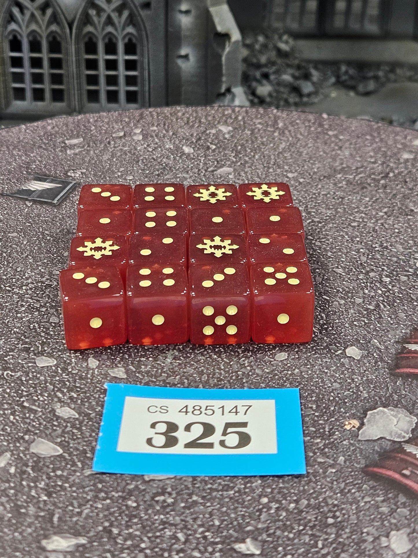 16x Khorne Dice Set #325 Khorne AOS Warhammer 40k