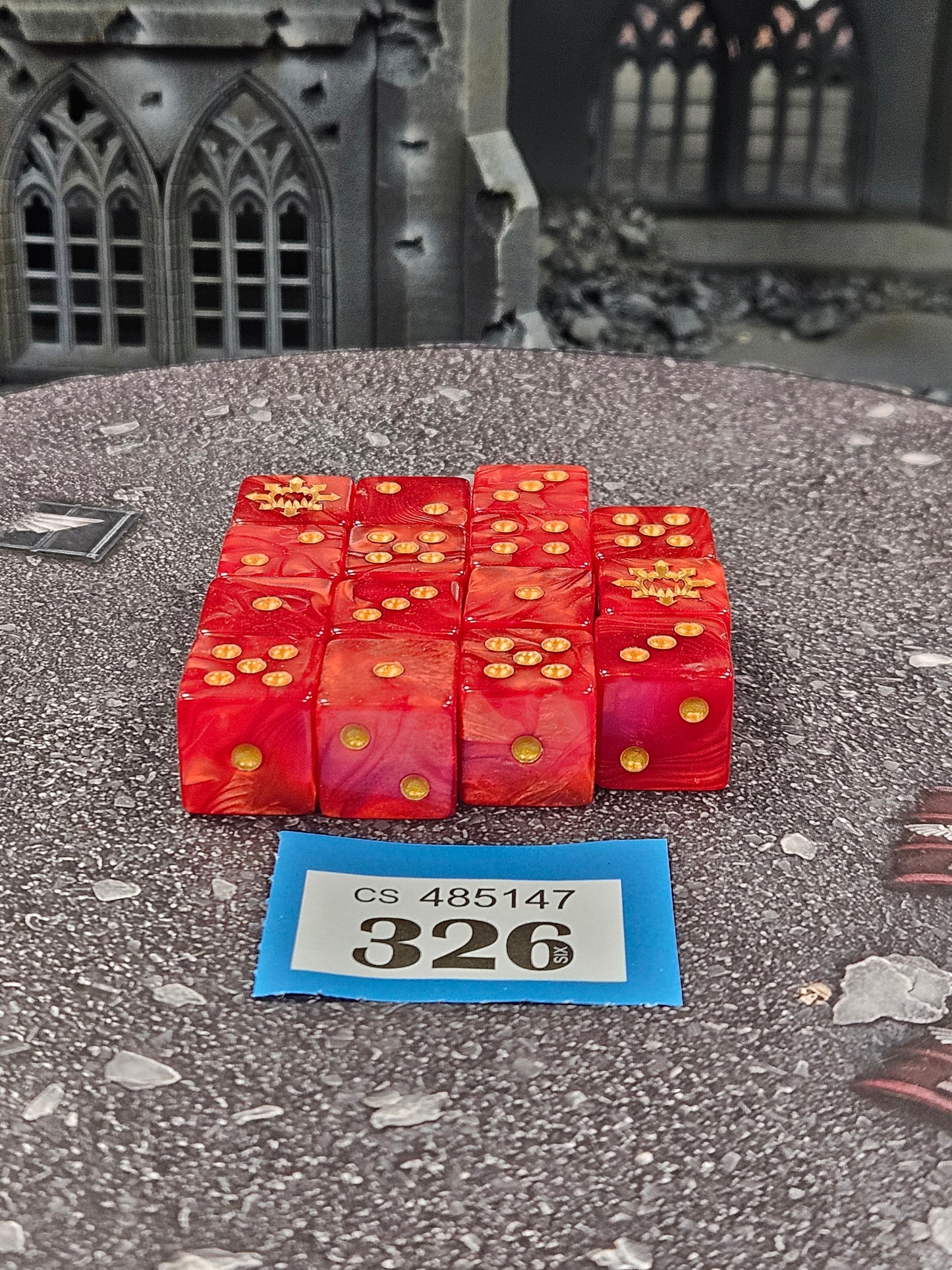 15x Khorne Dice Set #326 Khorne AOS Warhammer 40k