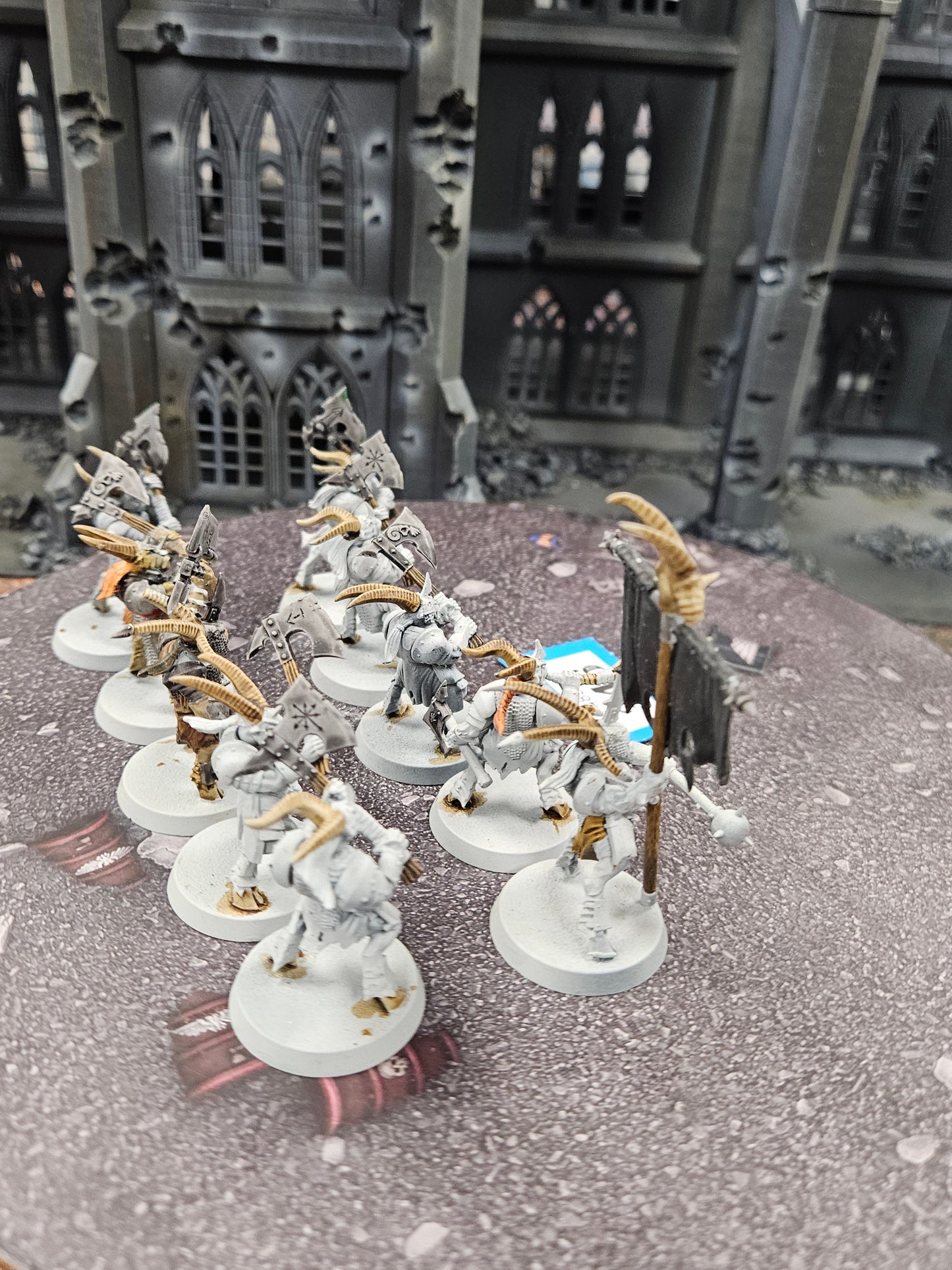 10x Bestigor Herd #346 Beastmen Old World Fantasy Warhammer 40k