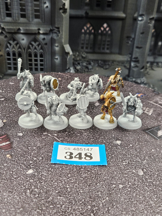 10x Gor Herd #348 Beastmen Old World Fantasy Warhammer 40k