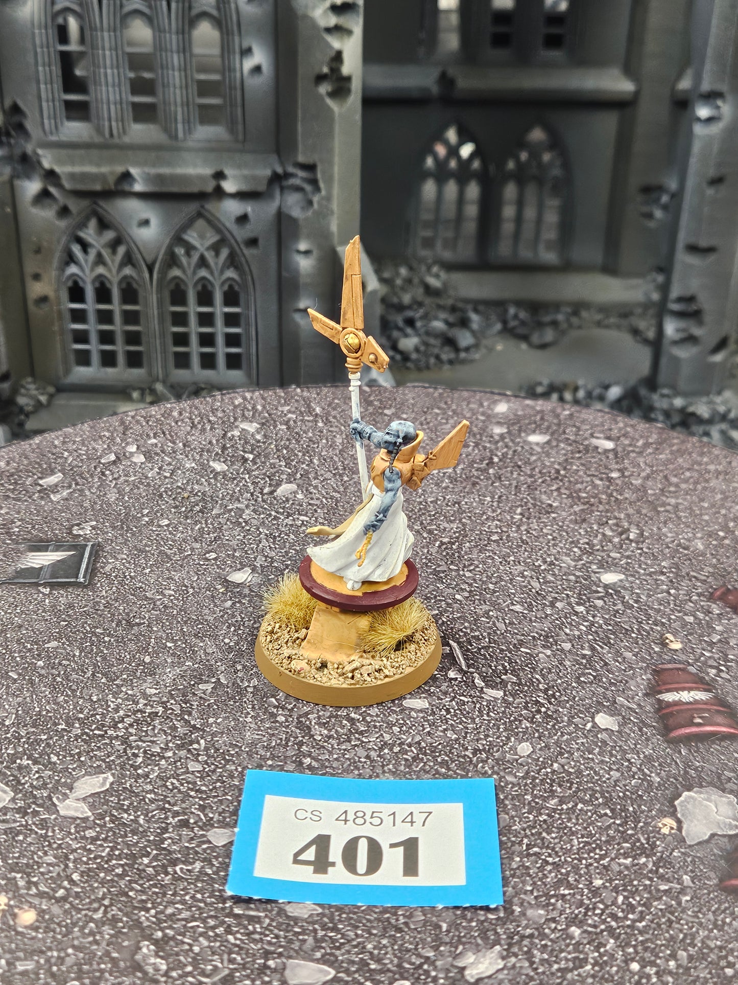 Ethereal on Hover Disc #401 Tau T'au Empire Warhammer 40k