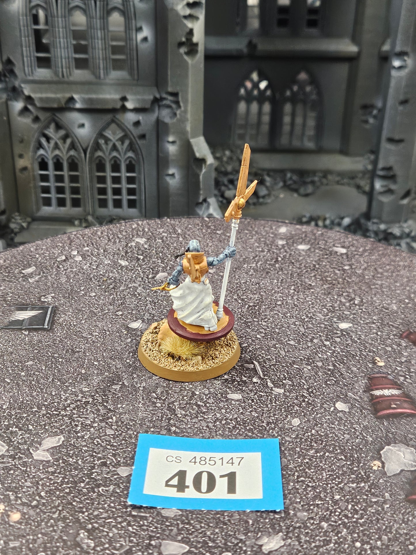 Ethereal on Hover Disc #401 Tau T'au Empire Warhammer 40k