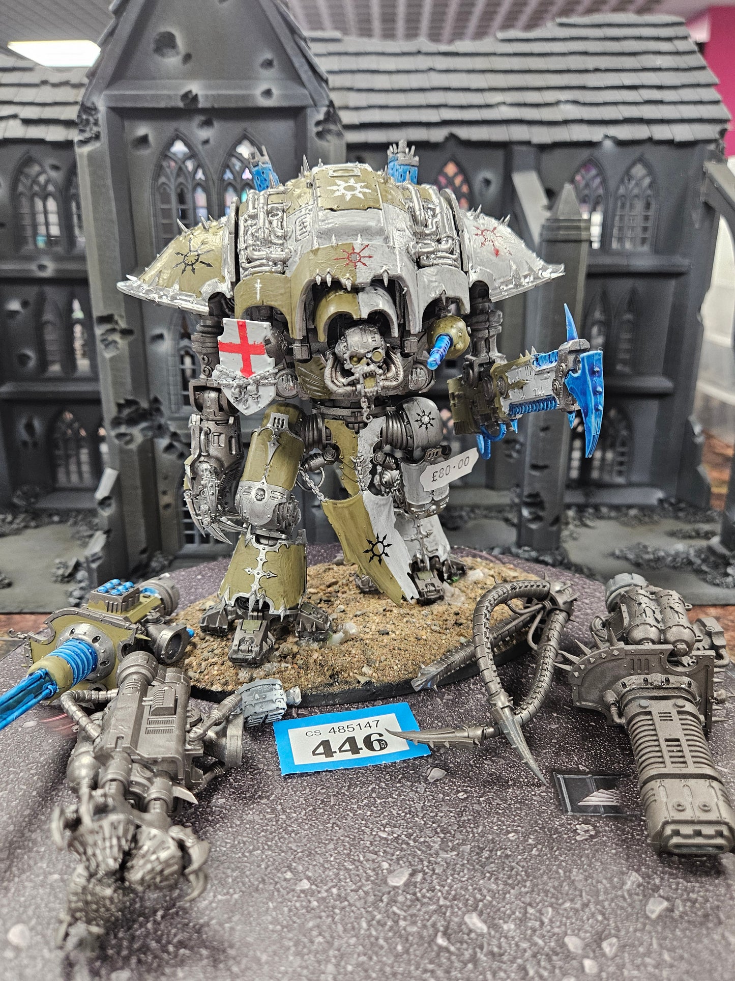 Knight Ruinator with Magnetized Weapons #446 Chaos Knights Warhammer 40k