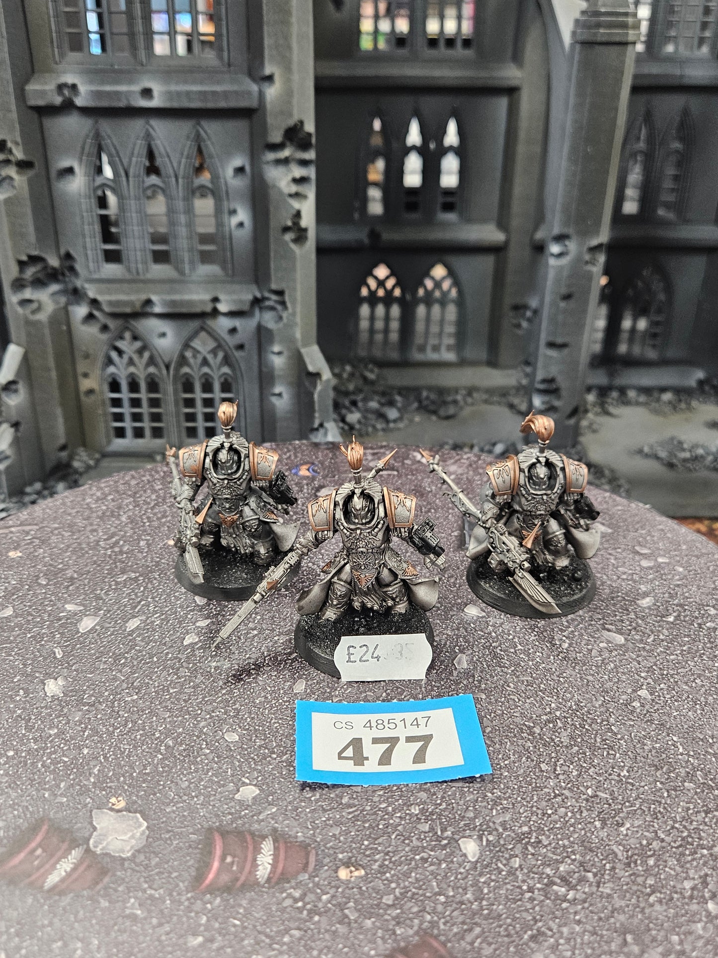 3x Allarus Terminators #477 Adeptus Custodes Warhammer 40k