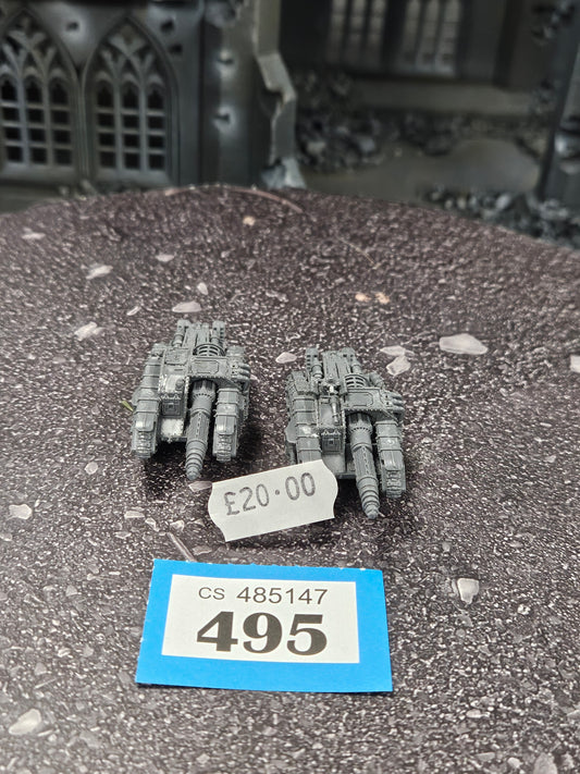 2x Valdor Tanks #495 Legions Imperialis Warhammer 40k