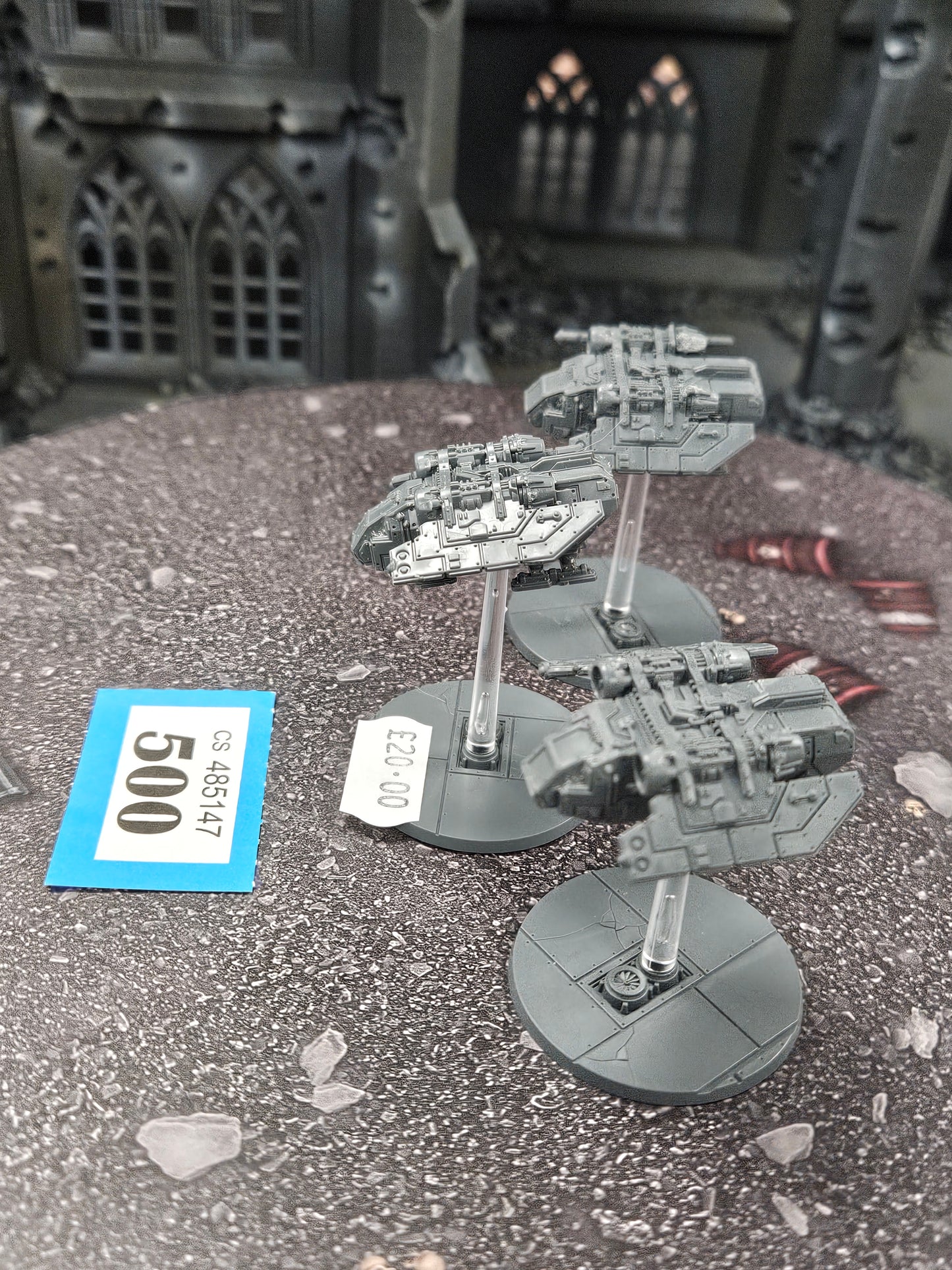 3x Arvus Lighters #500 Legions Imperialis Warhammer 40k