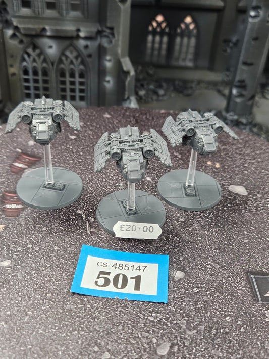 3x Arvus Lighters #501 Legions Imperialis Warhammer 40k