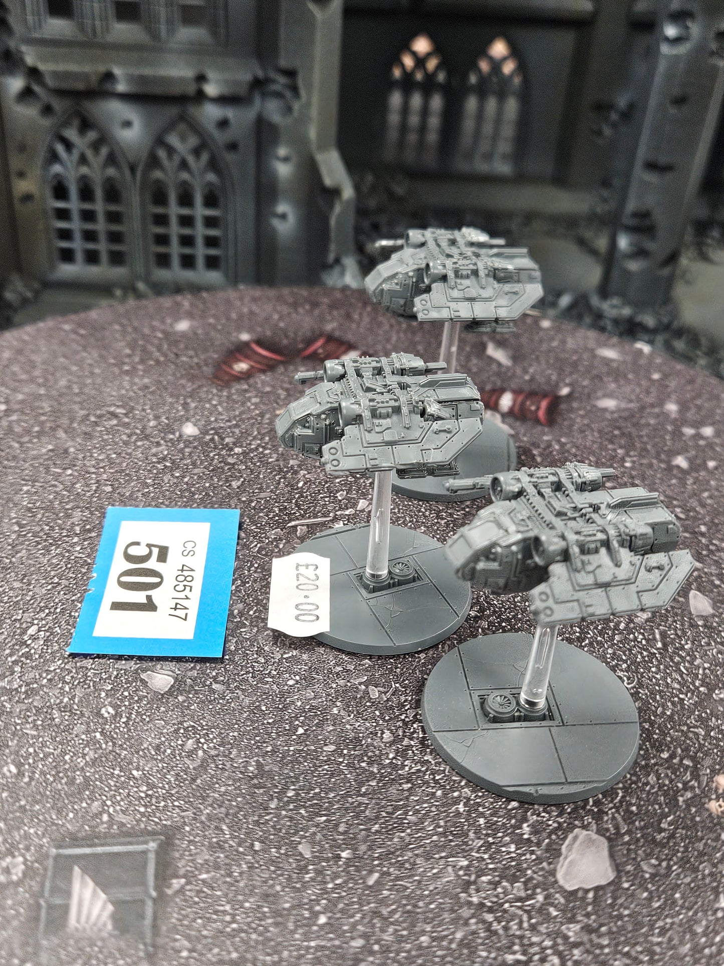 3x Arvus Lighters #501 Legions Imperialis Warhammer 40k