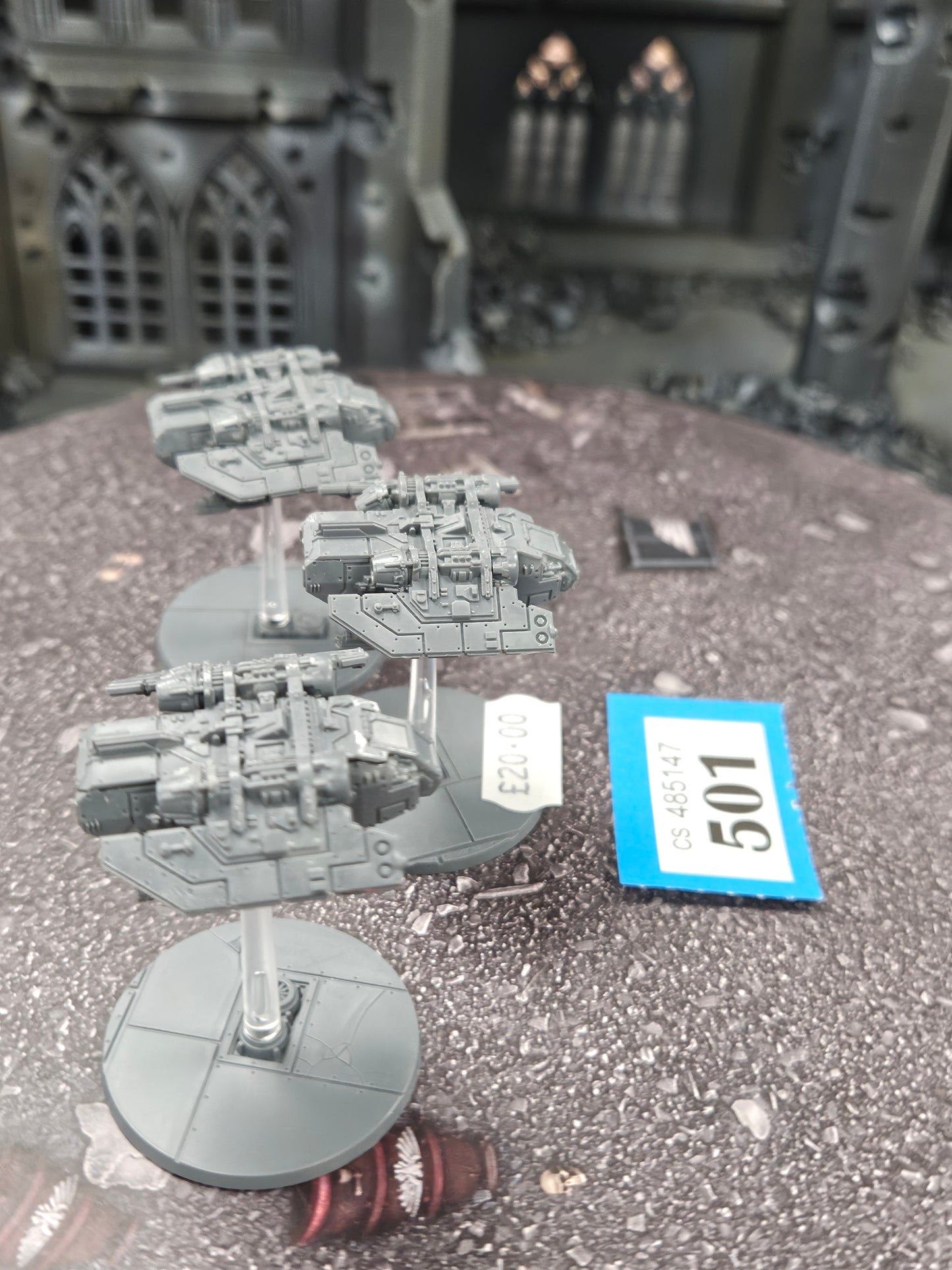 3x Arvus Lighters #501 Legions Imperialis Warhammer 40k