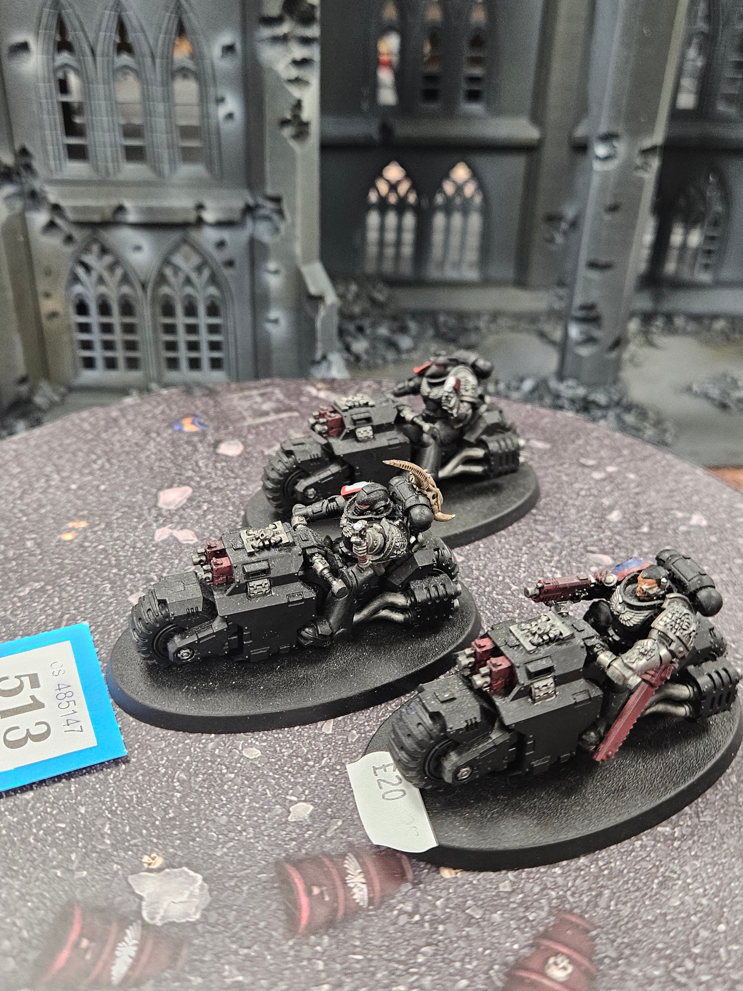 3x Primaris Outriders #513 Space Marines Warhammer 40k