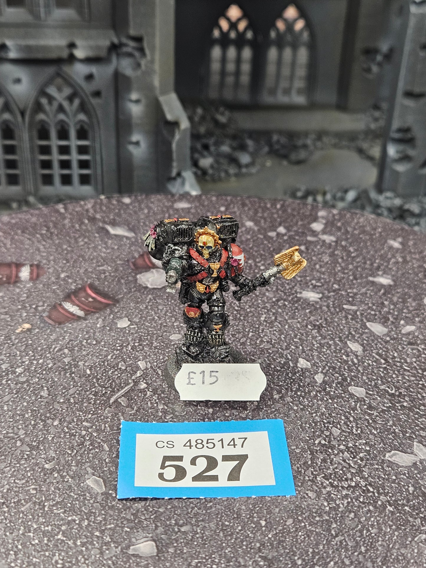 OOP Chaplain #527 Space Marines Warhammer 40k