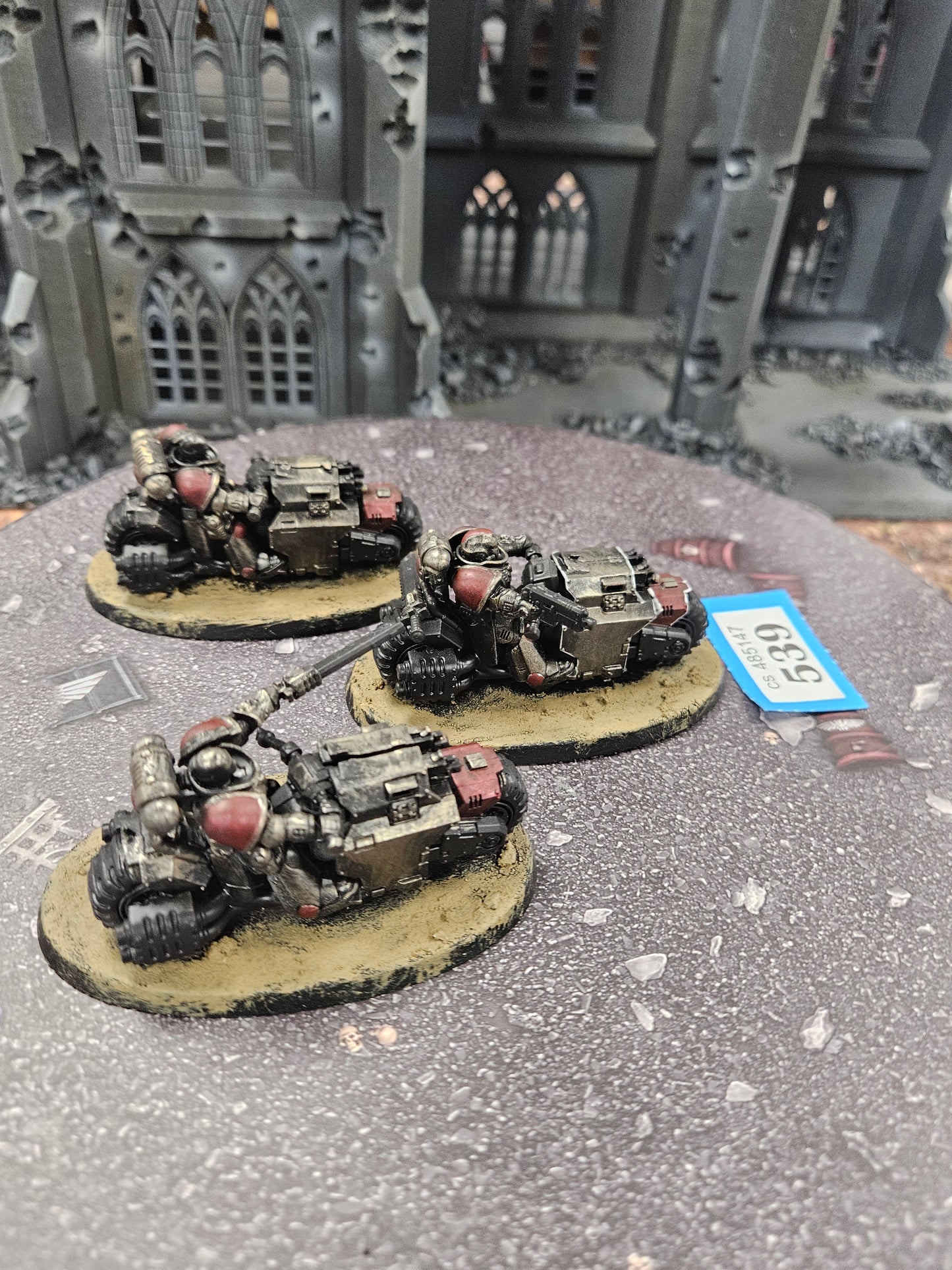 3x Primaris Outriders #539 Space Marines Warhammer 40k